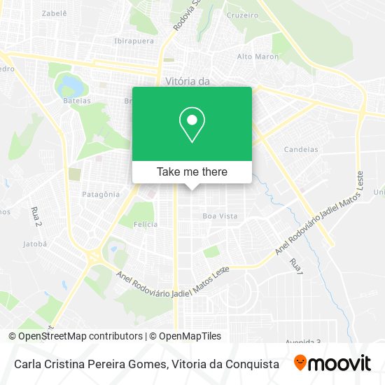 Carla Cristina Pereira Gomes map
