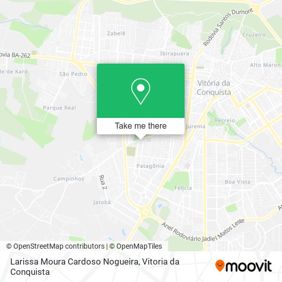 Larissa Moura Cardoso Nogueira map