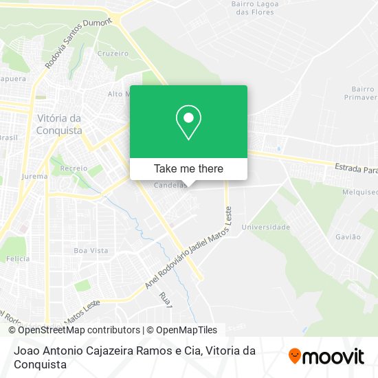 Mapa Joao Antonio Cajazeira Ramos e Cia