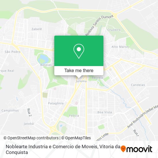 Mapa Noblearte Industria e Comercio de Moveis