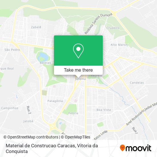 Material de Construcao Caracas map