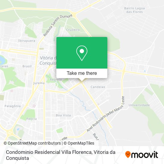 Mapa Condominio Residencial Villa Florenca