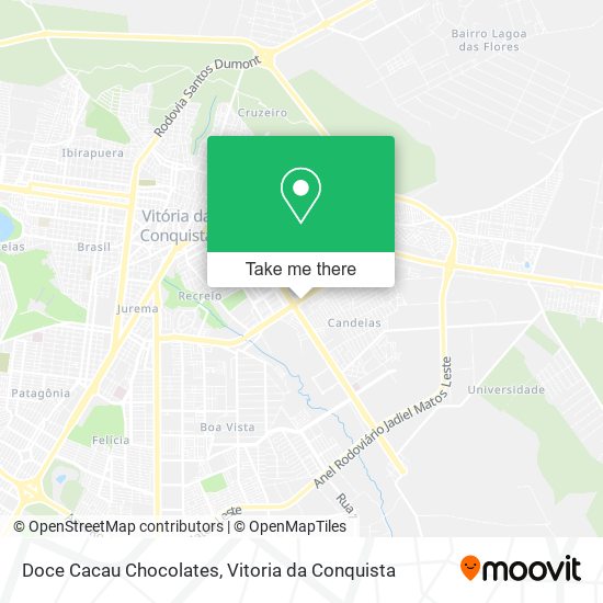 Doce Cacau Chocolates map