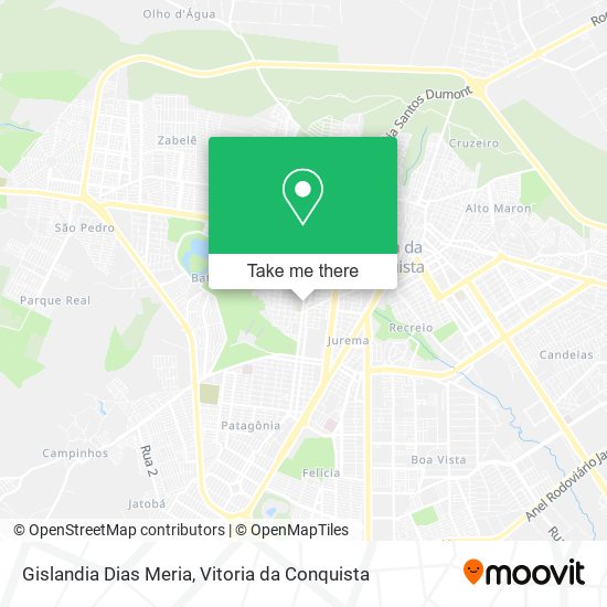 Gislandia Dias Meria map
