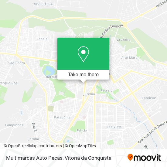 Multimarcas Auto Pecas map