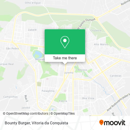 Bounty Burger map
