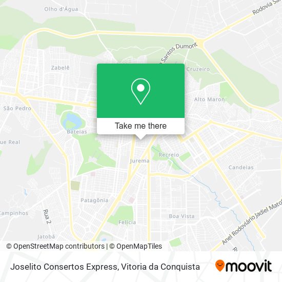 Mapa Joselito Consertos Express