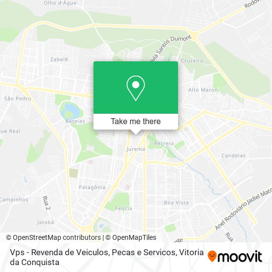 Mapa Vps - Revenda de Veiculos, Pecas e Servicos