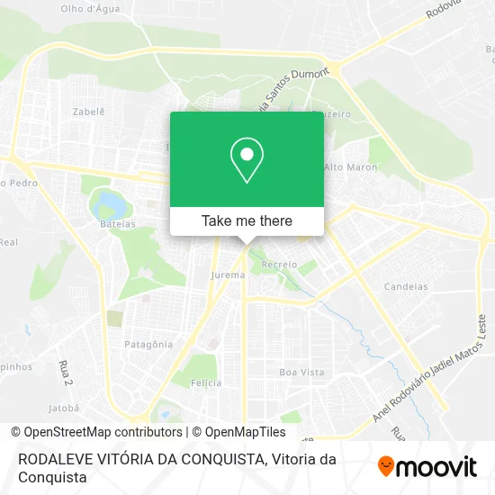 RODALEVE VITÓRIA DA CONQUISTA map