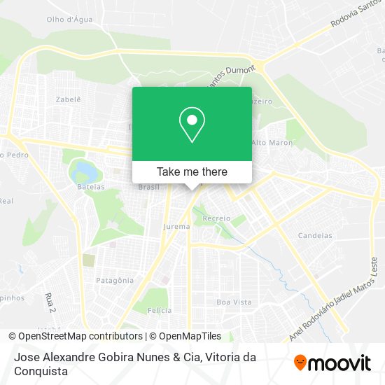 Jose Alexandre Gobira Nunes & Cia map