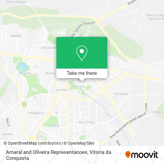 Mapa Amaral and Oliveira Representacoes