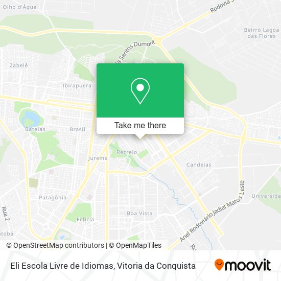 Eli Escola Livre de Idiomas map