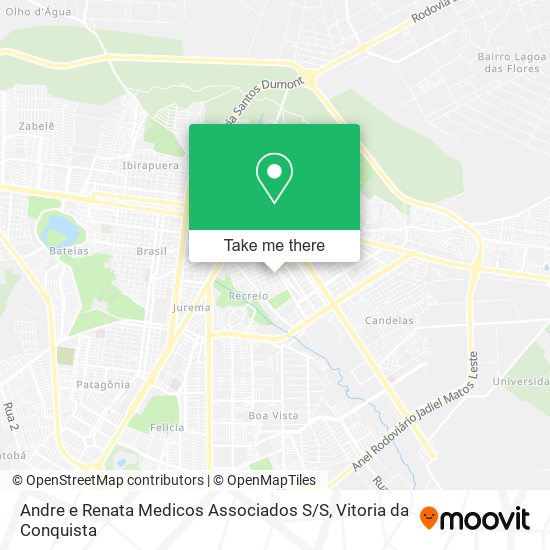 Mapa Andre e Renata Medicos Associados S / S