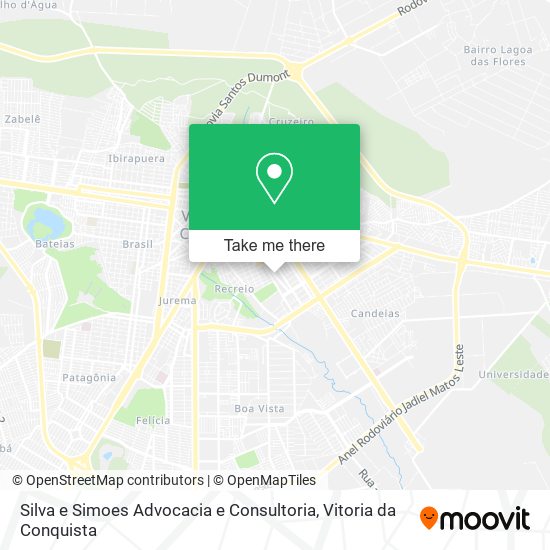 Mapa Silva e Simoes Advocacia e Consultoria