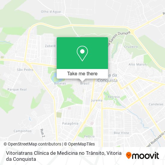 Vitoriatrans Clínica de Medicina no Trânsito map