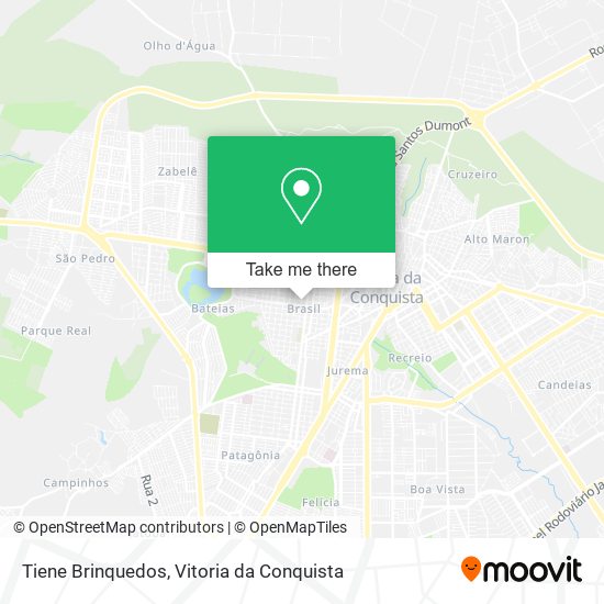 Tiene Brinquedos map