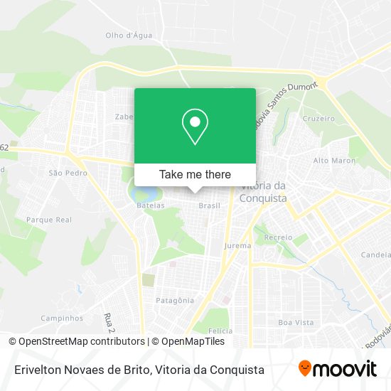 Erivelton Novaes de Brito map