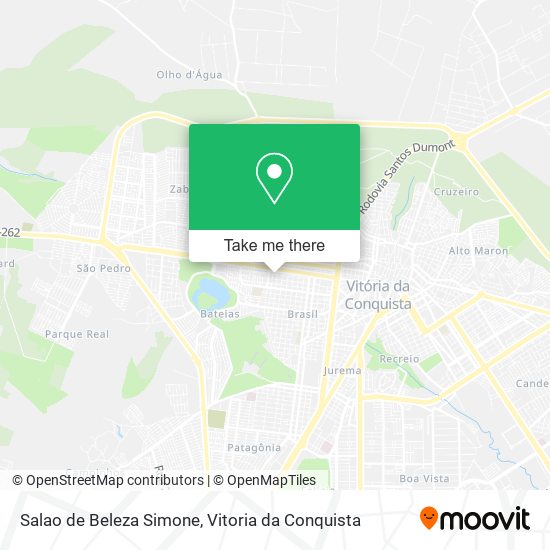 Salao de Beleza Simone map