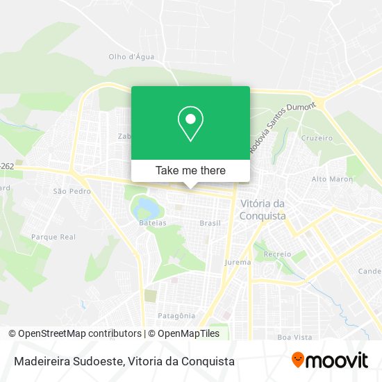 Madeireira Sudoeste map