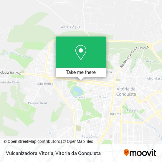Vulcanizadora Vitoria map