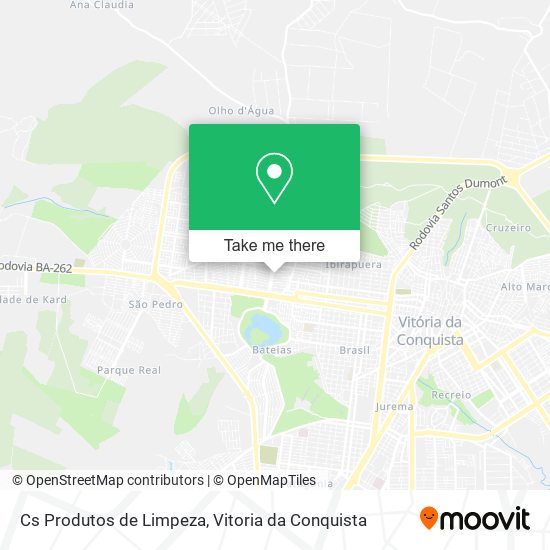 Mapa Cs Produtos de Limpeza