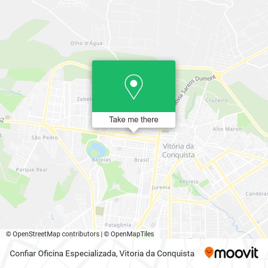 Confiar Oficina Especializada map