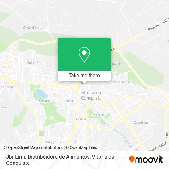 Jbr Lima Distribuidora de Alimentos map
