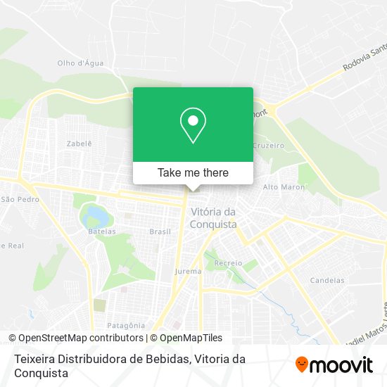 Teixeira Distribuidora de Bebidas map