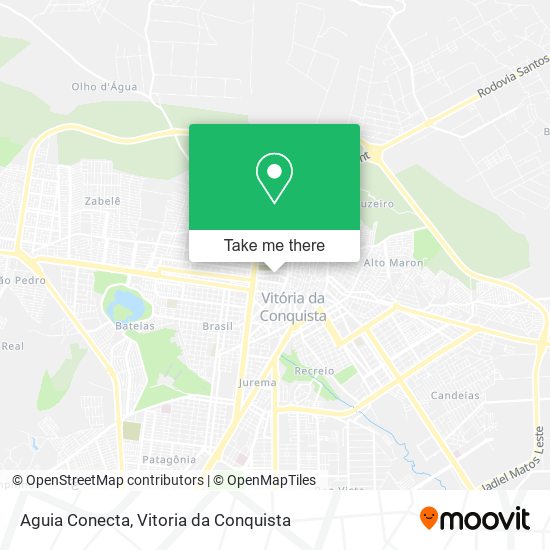 Aguia Conecta map