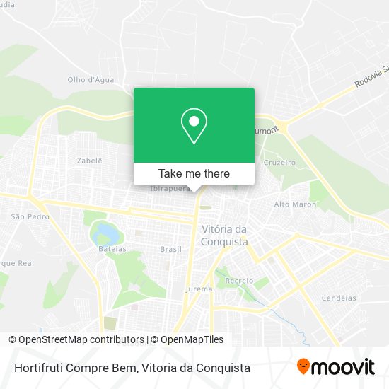 Hortifruti Compre Bem map