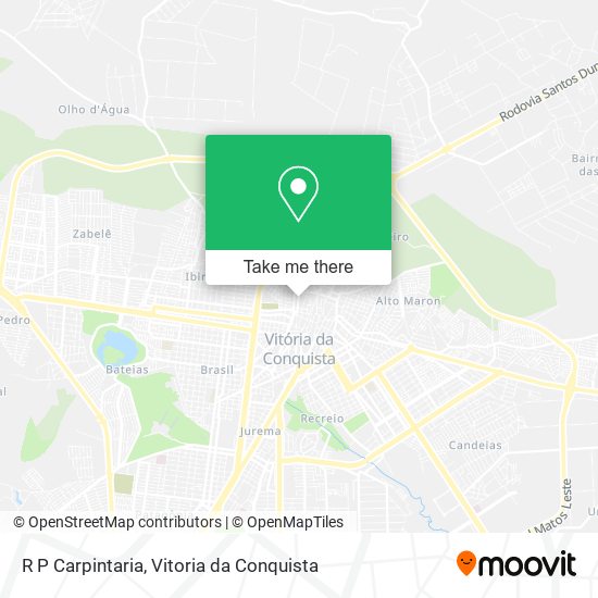 Mapa R P Carpintaria