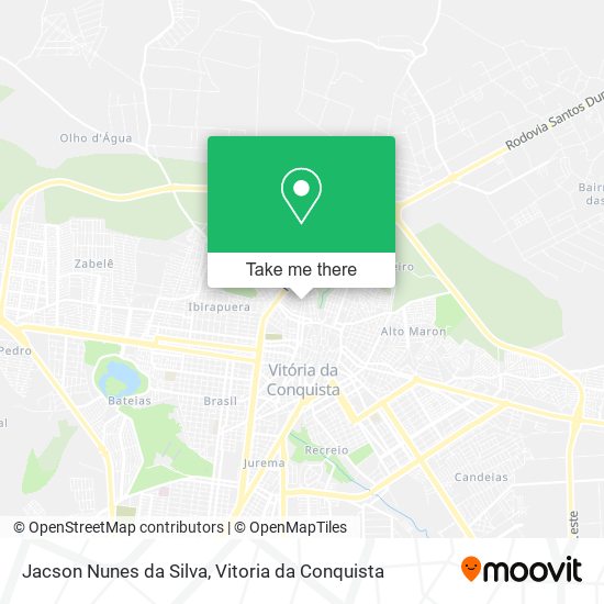 Jacson Nunes da Silva map