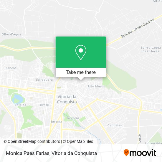 Mapa Monica Paes Farias