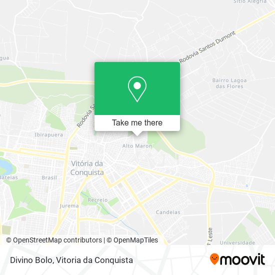 Divino Bolo map