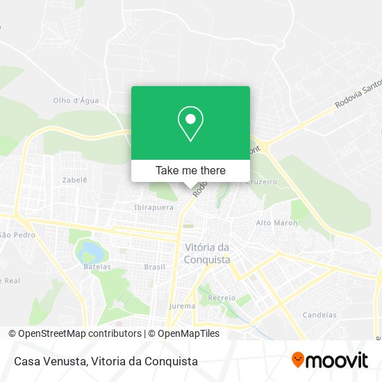 Casa Venusta map
