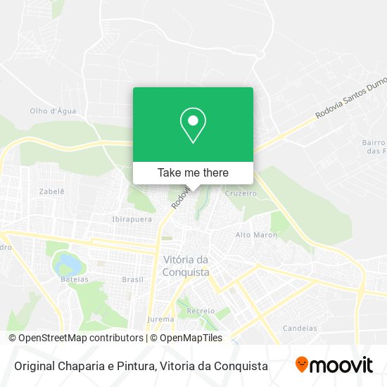 Original Chaparia e Pintura map