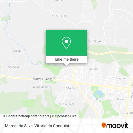 Mercearia Silva map