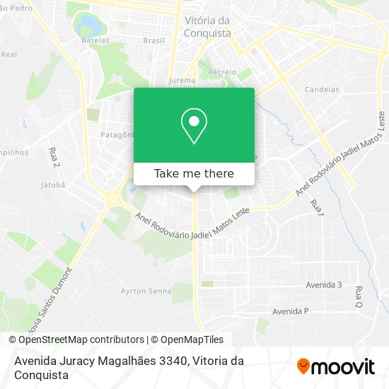 Avenida Juracy Magalhães 3340 map