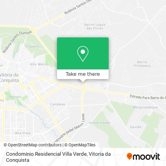 Condomínio Residencial  Villa Verde map