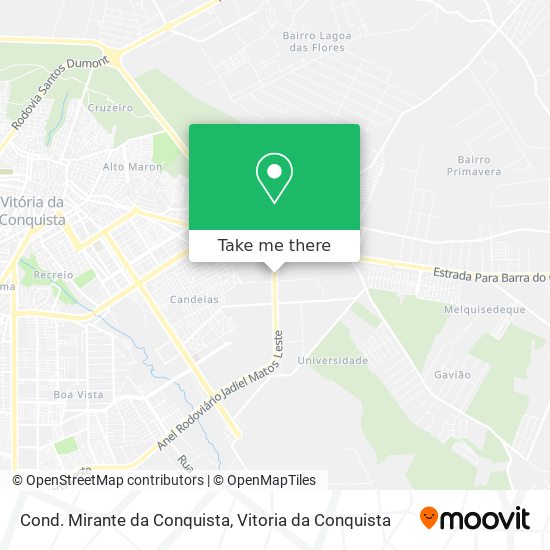 Cond. Mirante da Conquista map