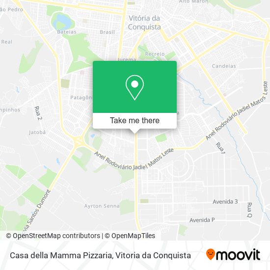 Casa della Mamma Pizzaria map