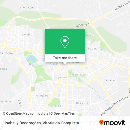 Isabelly Decorações map