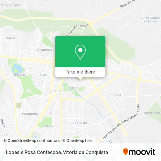 Lopes e Rosa Confeccoe map