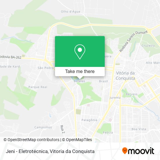 Jeni - Eletrotécnica map