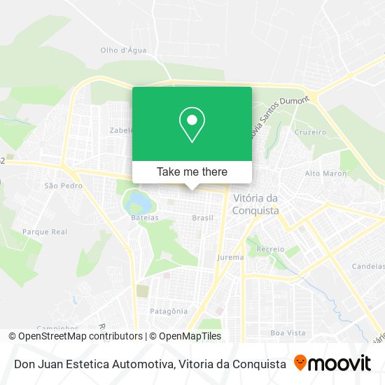 Mapa Don Juan Estetica Automotiva