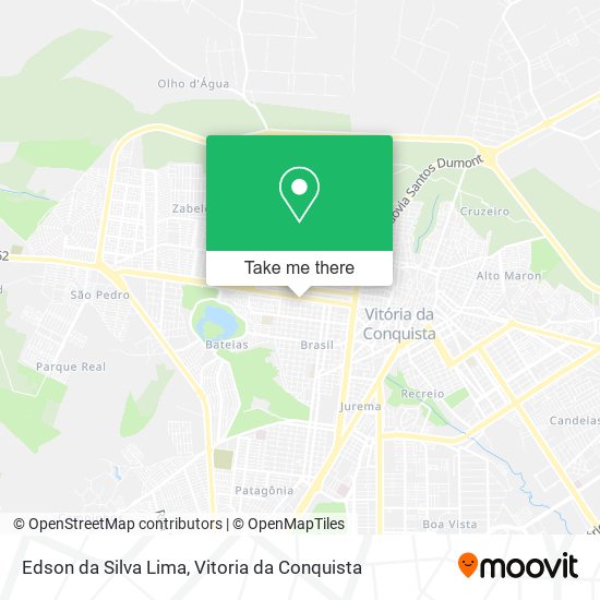 Edson da Silva Lima map