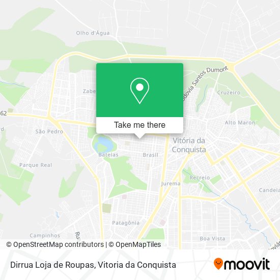 Mapa Dirrua Loja de Roupas