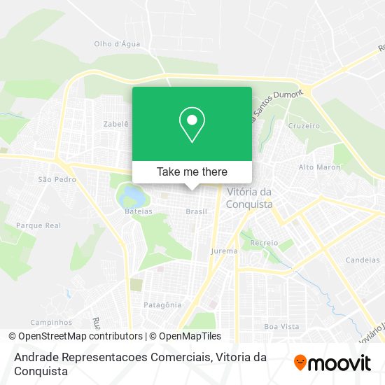 Mapa Andrade Representacoes Comerciais
