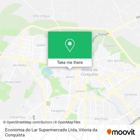 Mapa Economia do Lar Supermercado Ltda