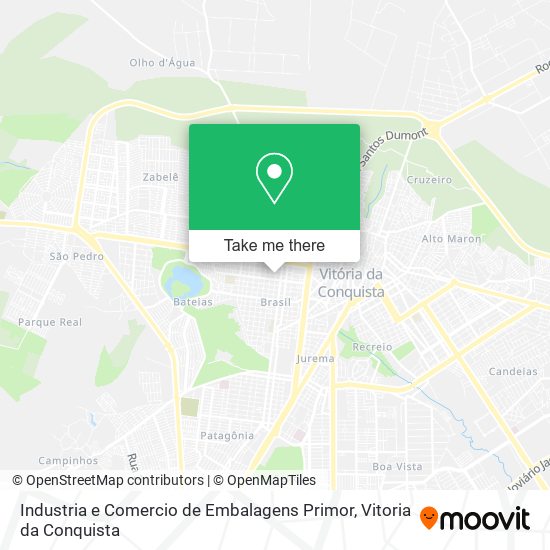 Industria e Comercio de Embalagens Primor map